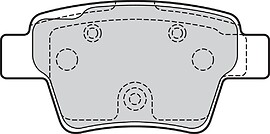 BRAKE PADS CITROEN C4 I PEUGEOT 207 RR